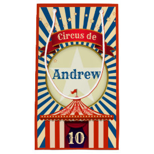 Red White och Blue Star Circus Big Top