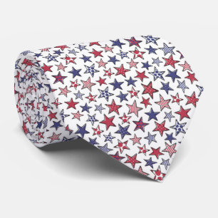 Red White och Blue Stars America Patriotic Slips