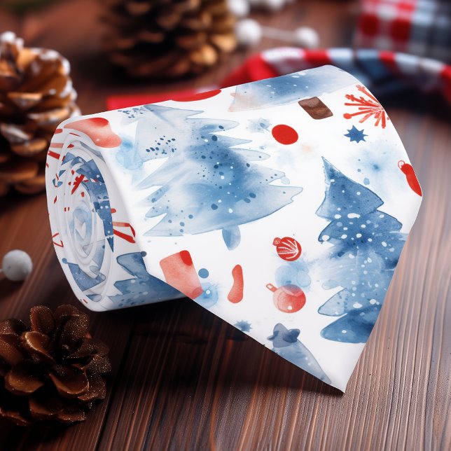 Red, White och Blue Winter Wonderland Slips (Skapare uppladdad)