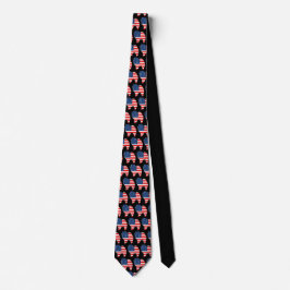 RED WHITE OCH CHOW manar necktie Slips