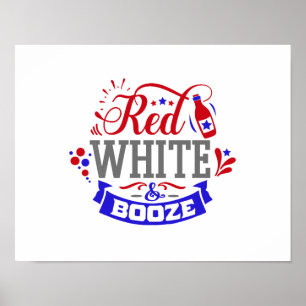 Red White och Sprit Poster