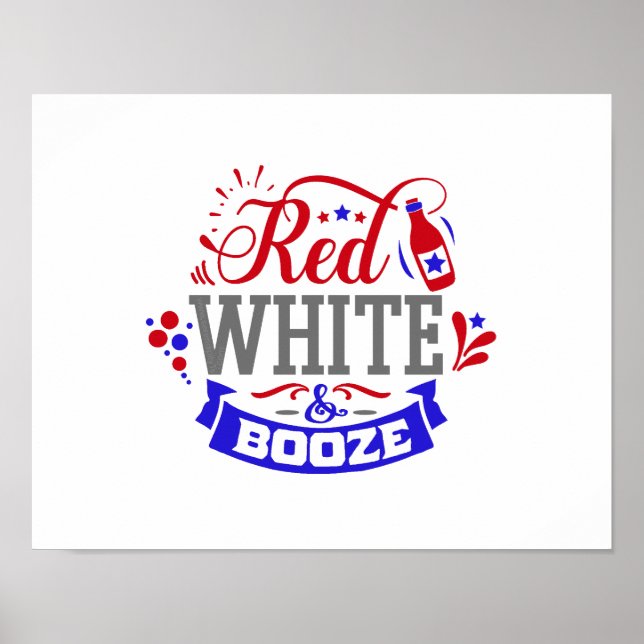 Red White och Sprit Poster (Framsidan)