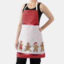 Red & White Polka Dot & Pepparkaksgubbes jul