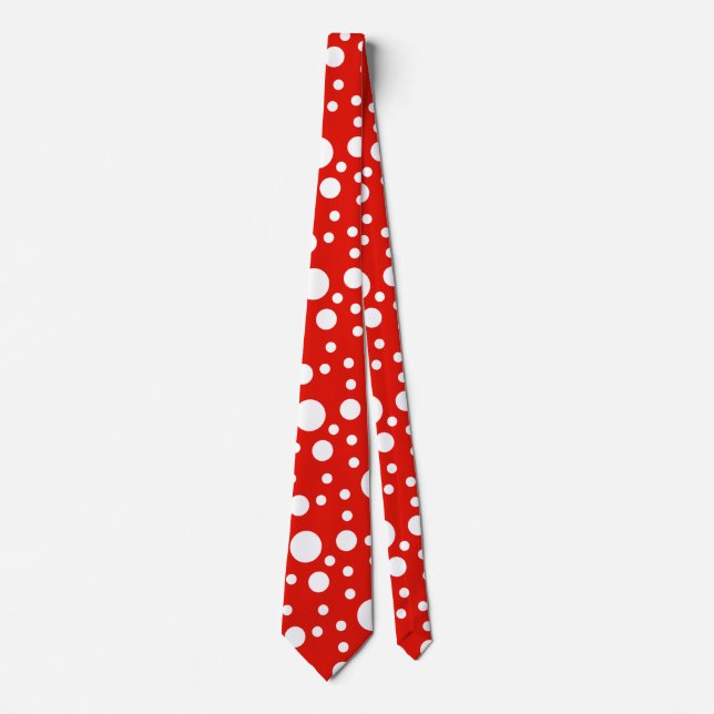 Red White Polka dots Spot Slips (Framsida)