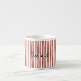 Red White Stripes Christmas Espressomugg