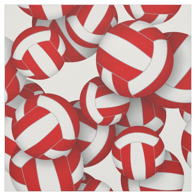 red white team colors volleyballs scalable pattern tyg (Provkarta)