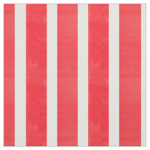 Red White Watercolor Rand Tyg