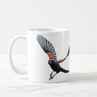 Red-Winged Black Bird Kaffemugg