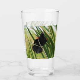 Red-Winged Blackbird - Backyard Bird Series - Glaskopp