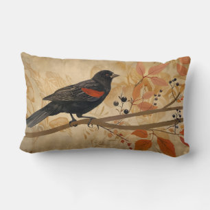 Red Winged Blackbird Dekorativ kudde