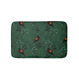 Red-Winged Blackbird Mönster Badrumsmatta