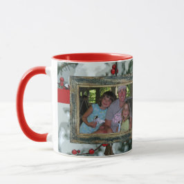 Red Winter Berries jul Helgdag Coffee Mugg