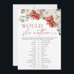 Red Winter skulle hon hellre spela Möhippa Inbjudningar<br><div class="desc">Red Winter skulle hon hellre spela Möhippa</div>