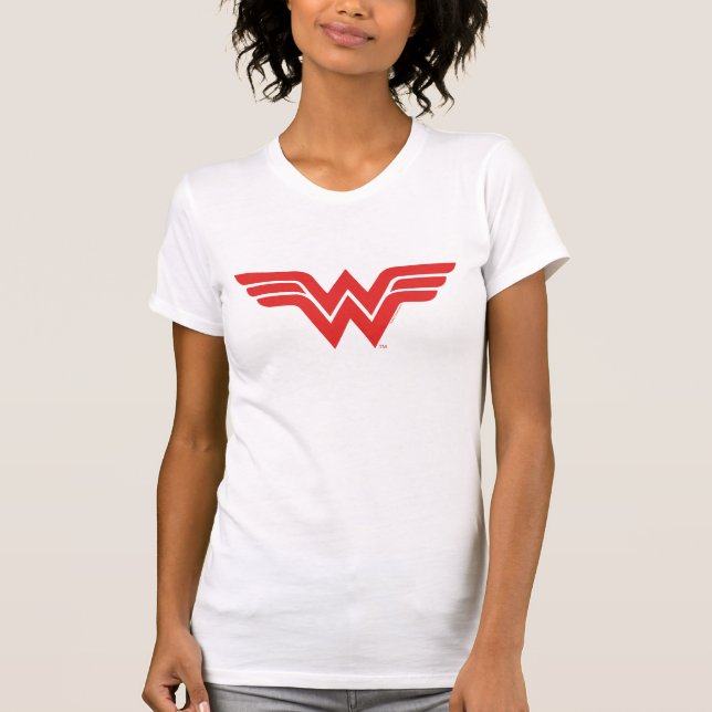Red  Woman Logotyp T-shirt (Framsida)