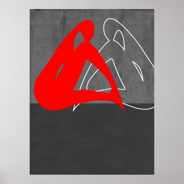 Red Woman Poster (Framsidan)