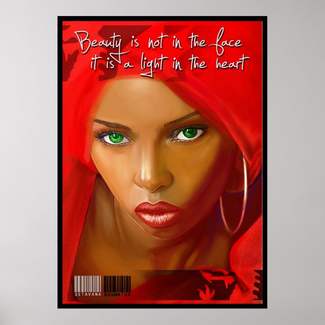 Red Woman Poster (Framsidan)