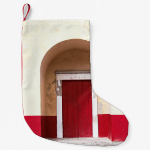 RED WOODEN DOOR LITEN JULSTRUMPA