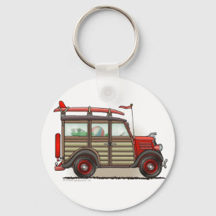 Red Woody Wagon Nyckelrings Nyckelring
