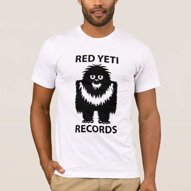 Red Yeti Records T T Shirt (Framsida)