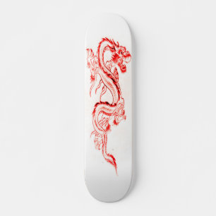 Red Zircon Dragon Skateboard Bräda 20,5 Cm