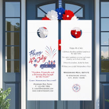 Redaktionell Gods Flyers 4:e juli Patriotic