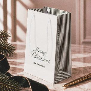 Redaktionell Grön & Crème Randig God Jul