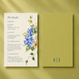 Redaktionell Hydrangea Orchid Anthurium Bröllop Tilläggskort