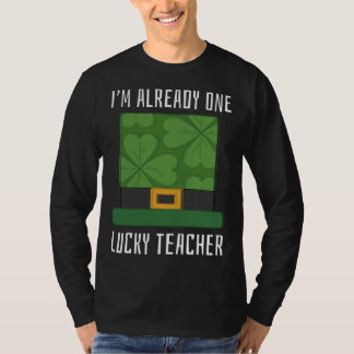 Redan En Lucky Teacher St Patrick's Day Luckyare T Shirt