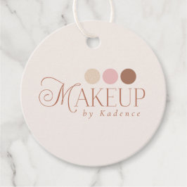 Redan färdigt logotyp Sminkartist Gåvor Etiketter