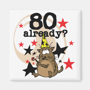 Redan födelsedag 80 magnet