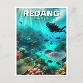 Redang Malaysia Dyka Vykort