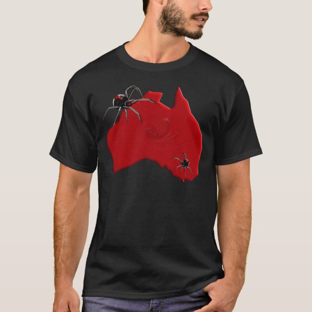 Redbackspindel Australien Tee (Framsida)