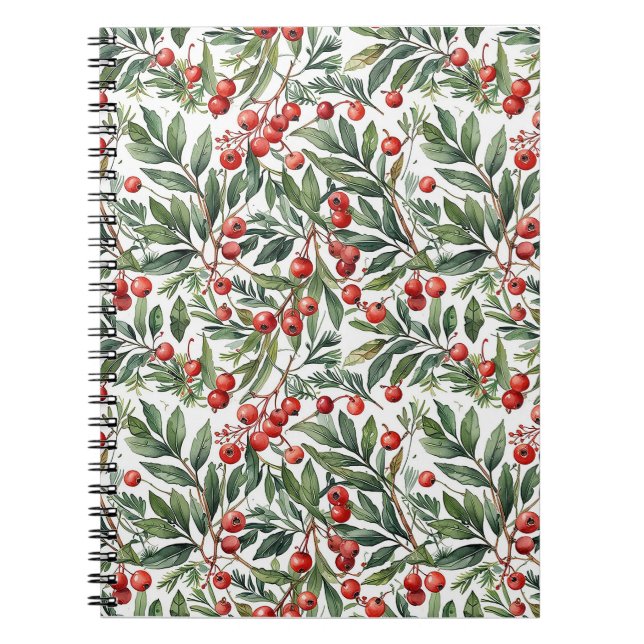Redberry-jul Anteckningsbok (Framsidan)