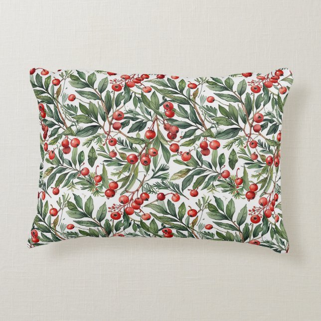 Redberry-jul Prydnadskudde (Baksidan)