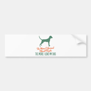 Redbone Coonhound Bildekal