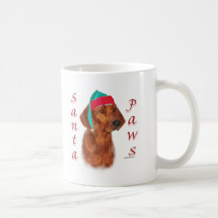 Redbone Coonhound Santa Tassar Kaffemugg