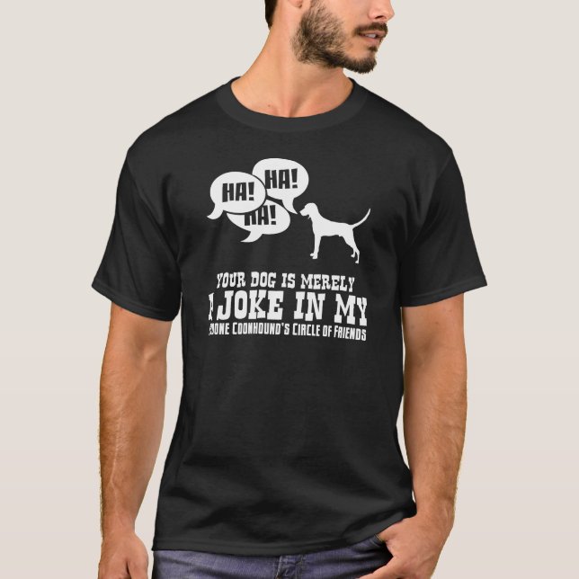 Redbone Coonhound T-shirt (Framsida)