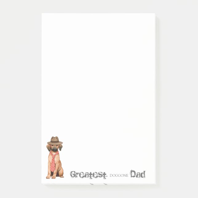 Redbone Pappa Post-it Notes Block (Framsida)