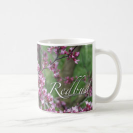 Redbud blommor kaffemugg