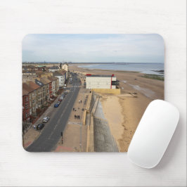 Redcar Beach från Beacon Musmatta