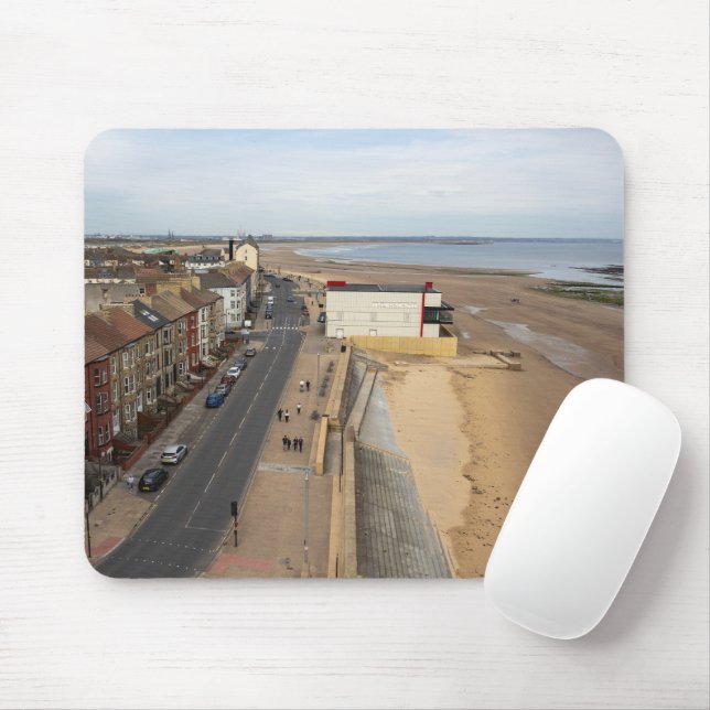 Redcar Beach från Beacon Musmatta (Med mus)