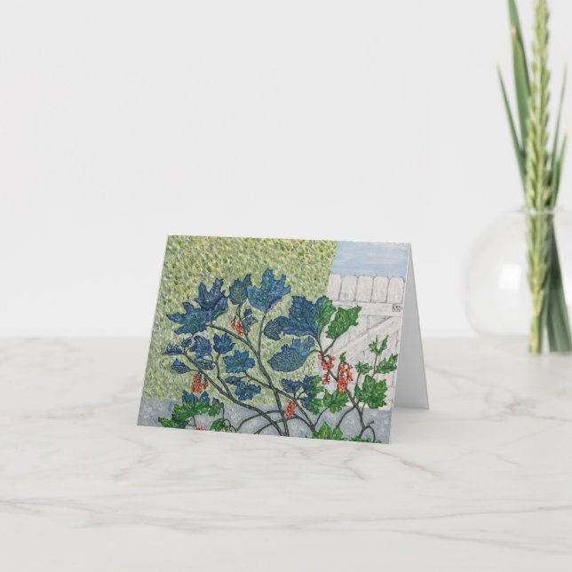 Redcurrantbär Kort (Framsida)