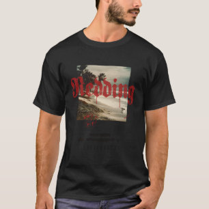 Redding California Ca Tattoo Beach Surfa T Shirt