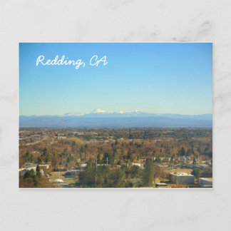Redding California Postcard Vykort