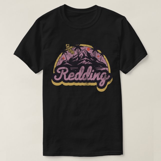 Redding, California T-Shirt (Design framsida)