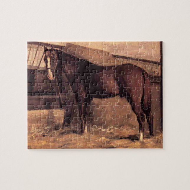 Reddiska Bay Horse i Stables Pussel (Horisontell)