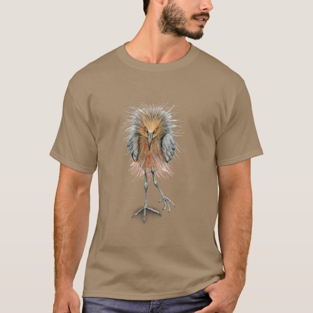 Reddist egret t shirt (Framsida)