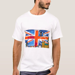 Reddit R ställe England Flagga T Shirt