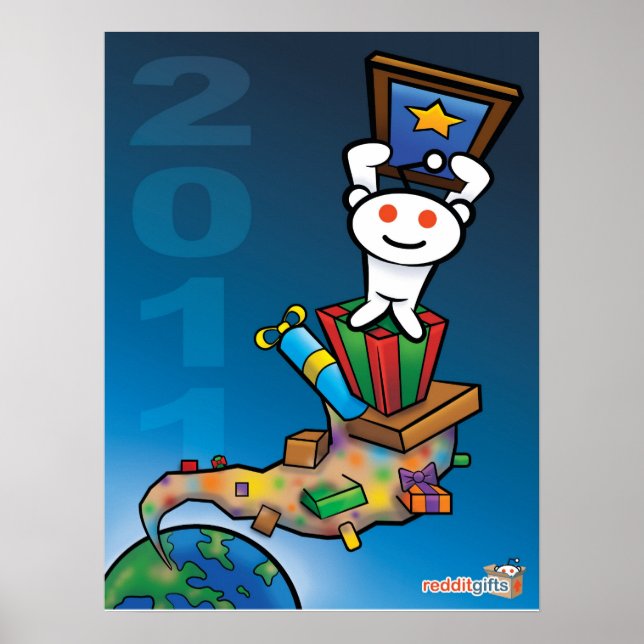 Reddit Secret Santa 2011 poster (Framsidan)