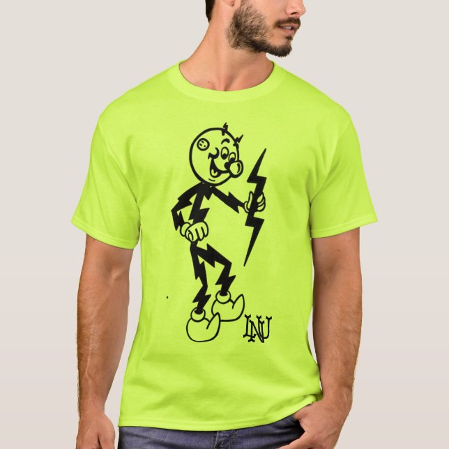 Reddy Killowatt Te T Shirt (Framsida)